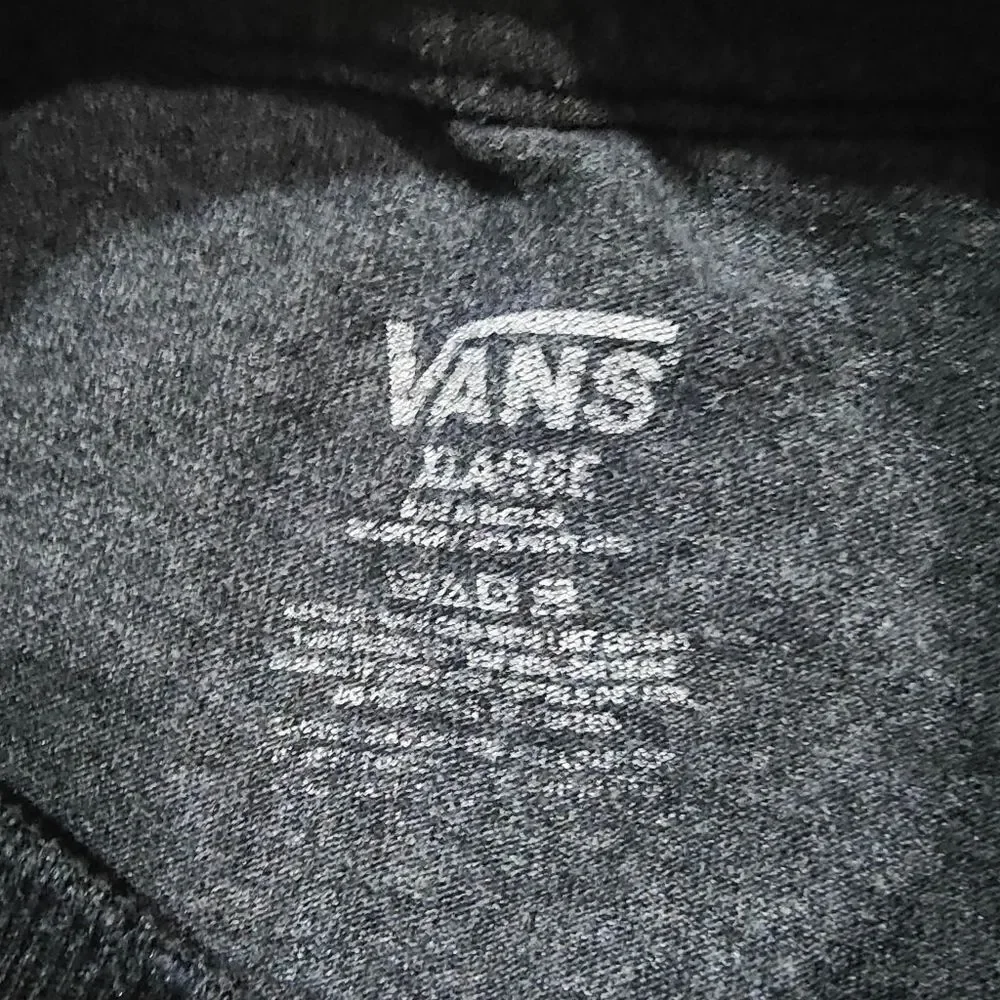 Vans Men's Gray Short Sleeve T-Shirt #2